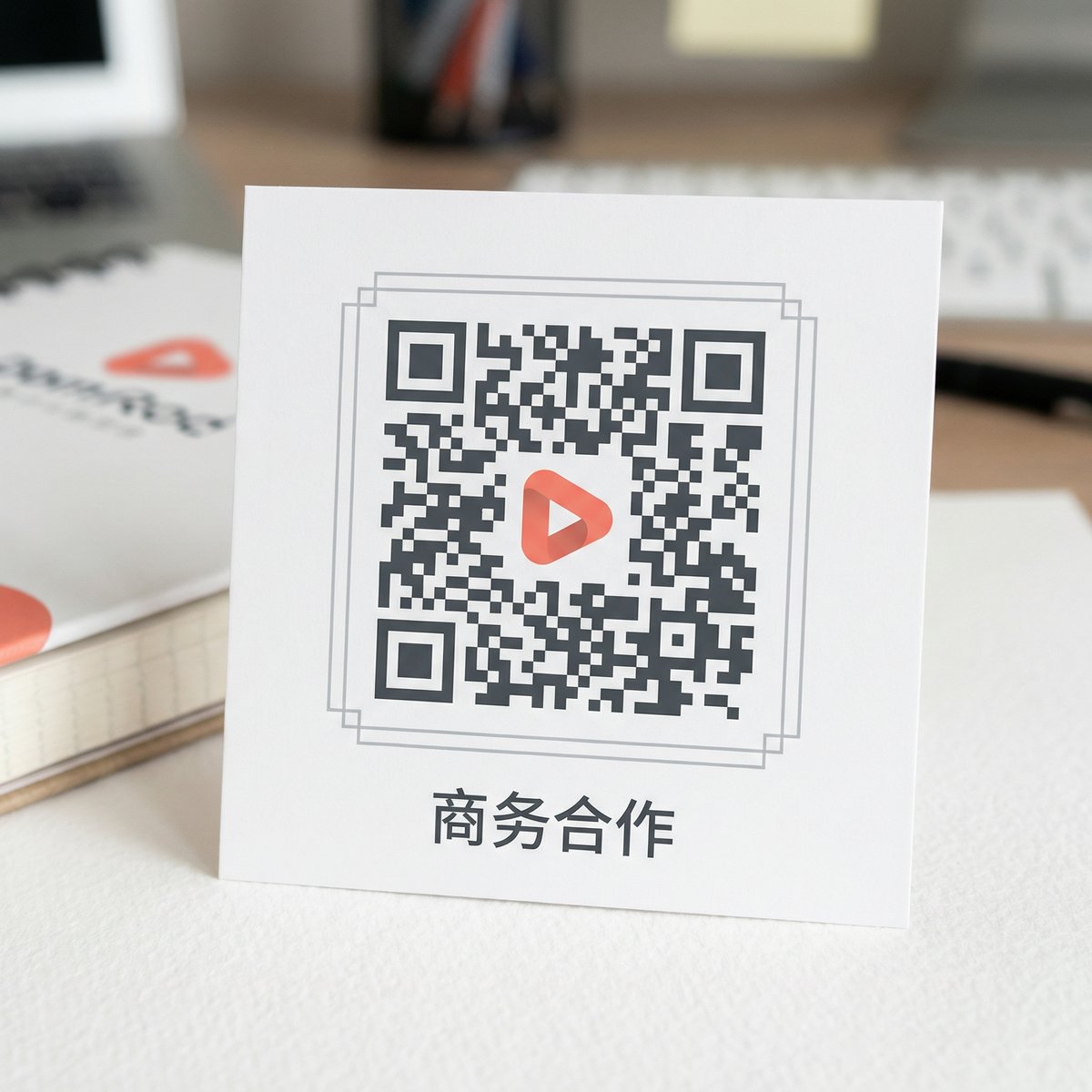 国产视频商务合作二维码